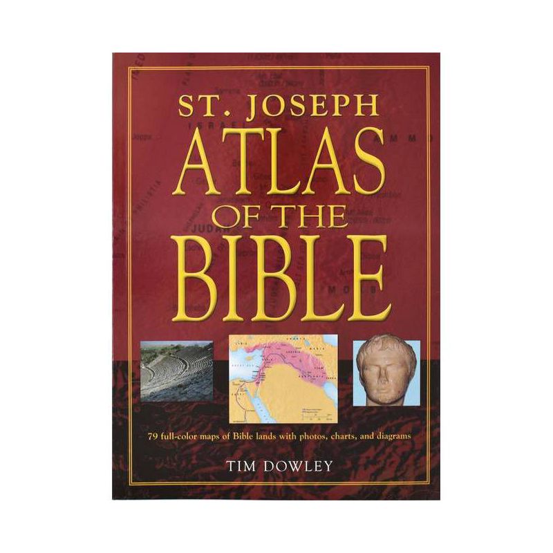 St. Joseph Atlas of the Bible - by  Tim Dowley (Paperback), 1 of 2