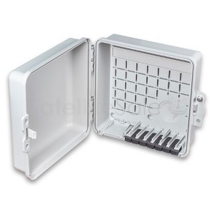 SatelliteSale Weatherproof Junction Box Heavy Duty Enclosure 9x9x4 Inches UV-Rated Thermoplastic Alloy Made In USA - 1 of 4