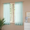 Sheer Crinkled Gauze Matelassé Curtain Panel - Room Essentials™ - 2 of 3