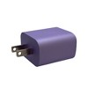 Olivia Pratt Solid Color Wall Charger 20W USB-C Power Adapter with USB-C to Lightning 3.3ft Nylon Cable - 3 of 4
