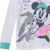 Disney Baby Girl's Minnie Mouse 4-piece Cotton Pajama Set - 2 of 4
