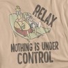 Rocko'S Modern Life Relax Adult T-Shirt Sand - 2 of 4