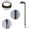 C Cattleya 5W Low Voltage Matte Black Aluminum LED Outdoor Landscape Path Lights - 3 of 4