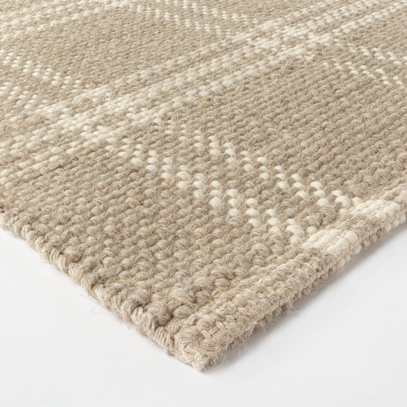 Cottonwood Hand Woven Plaid Wool/Cotton Area Rug - Threshold™ designed with Studio McGee, 3 of 13
