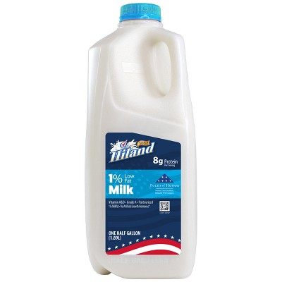 Hiland 1% Milk - 0.5gal
