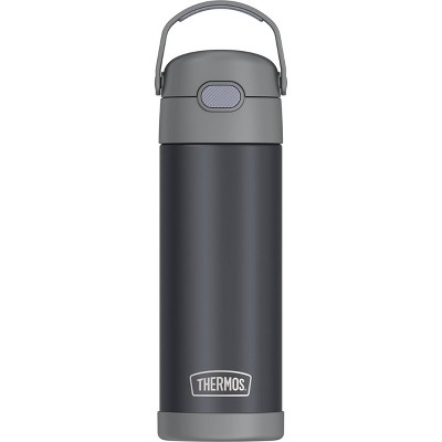 Thermos Funtainer 12 Ounce Bottle, Charcoal