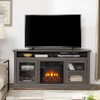 TIRAMISUBEST Entertainment Center with 18" Fireplace Insert TV Console Cabinet,TV Stand for 65 inch TV - 4 of 4
