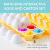 Magifire Matching Eggs for Toddlers, 12 Matching Eggs with Coordinated Shapes and Colors, Montessori Toys for 3 Years Old & Above - 3 of 4
