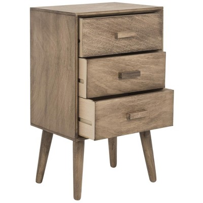 Pomona 27" Desert Brown Pine 3-Drawer Chest