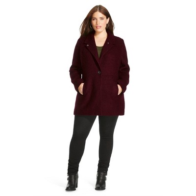 plus size coats target