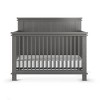 Child Craft Denman 4-in-1 Convertible Crib, Converts to Day Bed, Toddler Bed and Full Size Bed, 3 Mattress Positions, Baby Safe Finish (Midnight Gray) - 2 of 4