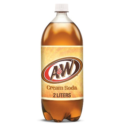 A&W Cream Soda - 2 L Bottle