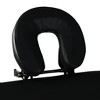 vidaXL Black Foldable Massage Table 3 Zones with Aluminum Frame - 4 of 4