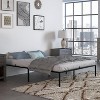 Metal Bed Frame, Heavy Duty Platform Bed Frame with Ample Storage, No Box Spring Needed, No Noise, Easy Assembly Mattress Foundation - 4 of 4
