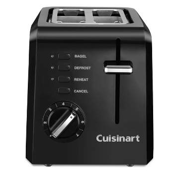 Cuisinart 4-Slice Compact Plastic Toaster, White - 086279168986