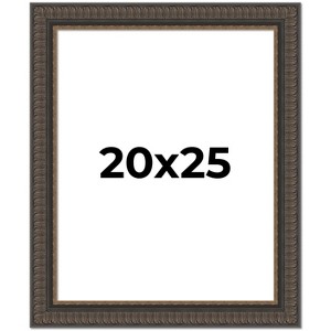 PosterPalooza | Museum Brown Picture Frame - UV Acrylic, Foam Board Backing, Hanging Hardware - 1 of 4