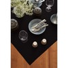 Solino Home Cotton and Linen Plain Table Throw | Dru - 3 of 4