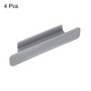 Unique Bargains Plastic Self-Adhesive Drawer Wardrobe Sliding Door Pulls - 3 of 4