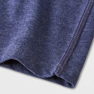 Cat & Jack Kids' 2pk Adaptive Long Sleeve T-Shirt - Cat & Jack™ Charcoal Gray/Navy Blue M: Sensory Friendly, Cotton Blend, Crew Neck — фото 4