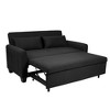NicBex Convertible Sofa Bed Couch with Adjustable Back & Pillows,Oversized Upholstered Sleeper Sofa for Living Room,Bedroom - 4 of 4