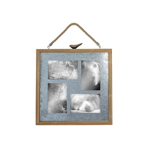 Unfinished Wood Picture Frames, Photo Frame with Jute Rope (4.3 x 5.8 in,  12-Pack), Pack - Kroger