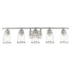 Livex Lighting Lawrenceville 5 - Light Vanity in  Brushed Nickel - 3 of 4