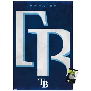 Trends International MLB Tampa Bay Rays - Logo 25 Unframed Wall Poster Prints - 1 of 4