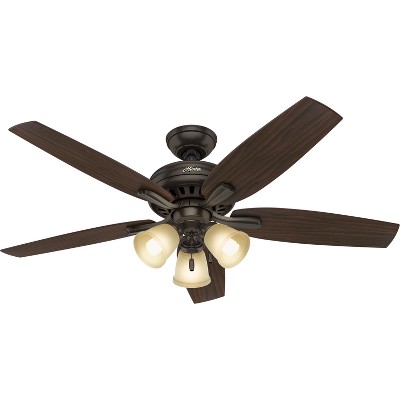 52" Newsome Ceiling Fan (Includes Light Bulb) - Hunter