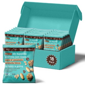 B'cuz Snacks Granola Bites 1oz-Bag Multipacks, Gluten Free Delicious Healthy Snacks for Adults & Kids - 1 of 4