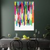 iCanvas Colorful Stripes IV by Mareike Bohmer Canvas Print Wall Art - 3 of 3