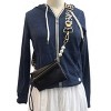 Wrapables Wide Adjustable Crossbody Handbag Strap, Women's Replacement Bag Strap for Purses, Gray Leopard Print - 4 of 4