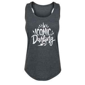 Women's - Cruella -  Graphic Racerback Tank - 1 of 4