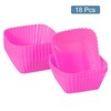 Unique Bargains Silicone Flower Shaped Reusable Cupcake Baking Cups 2.75 Inch - 3 of 4