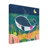 Trademark Fine Art - Tina Finn Wondrous Whale Canvas Art - 4 of 4