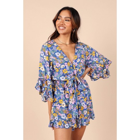 Petal And Pup Tuilly Long Sleeve Romper Target