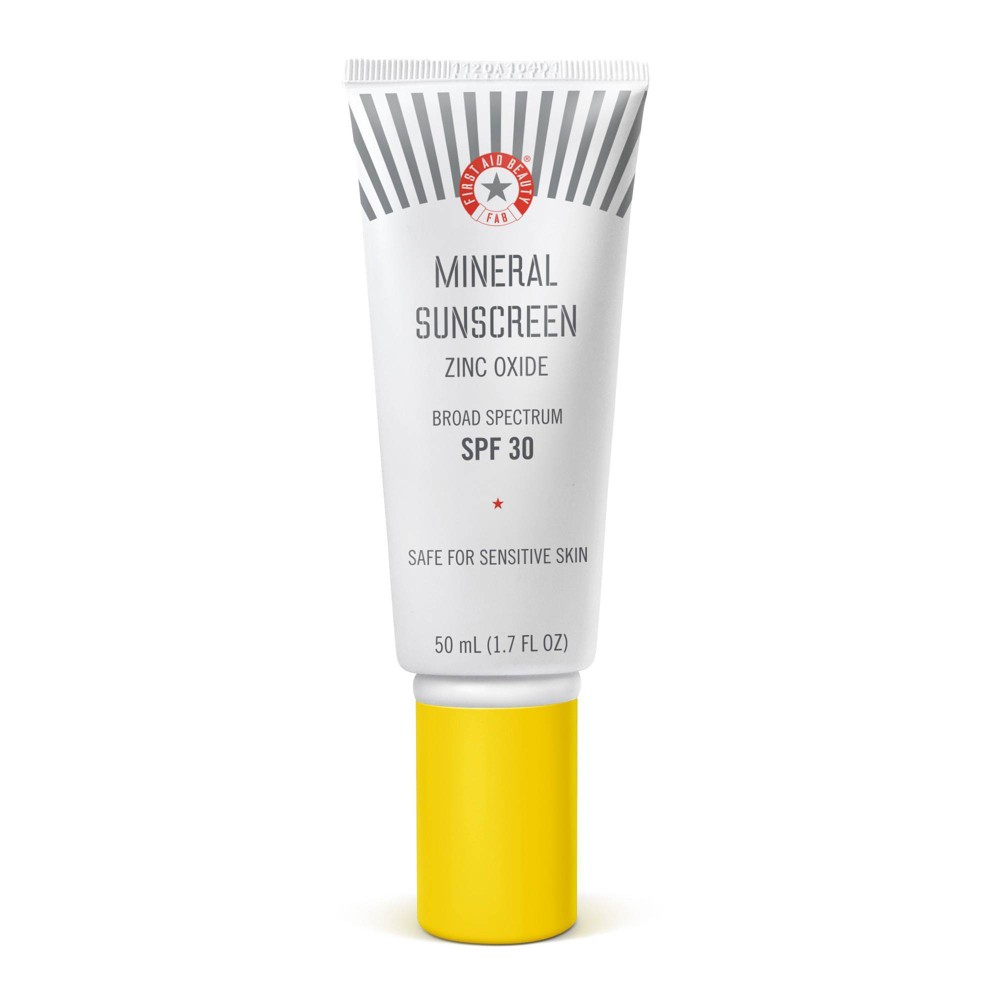 Photos - Cream / Lotion FIRST AID BEAUTY Mineral Sunscreen Zinc Oxide Broad Spectrum SPF 30 - 1.7
