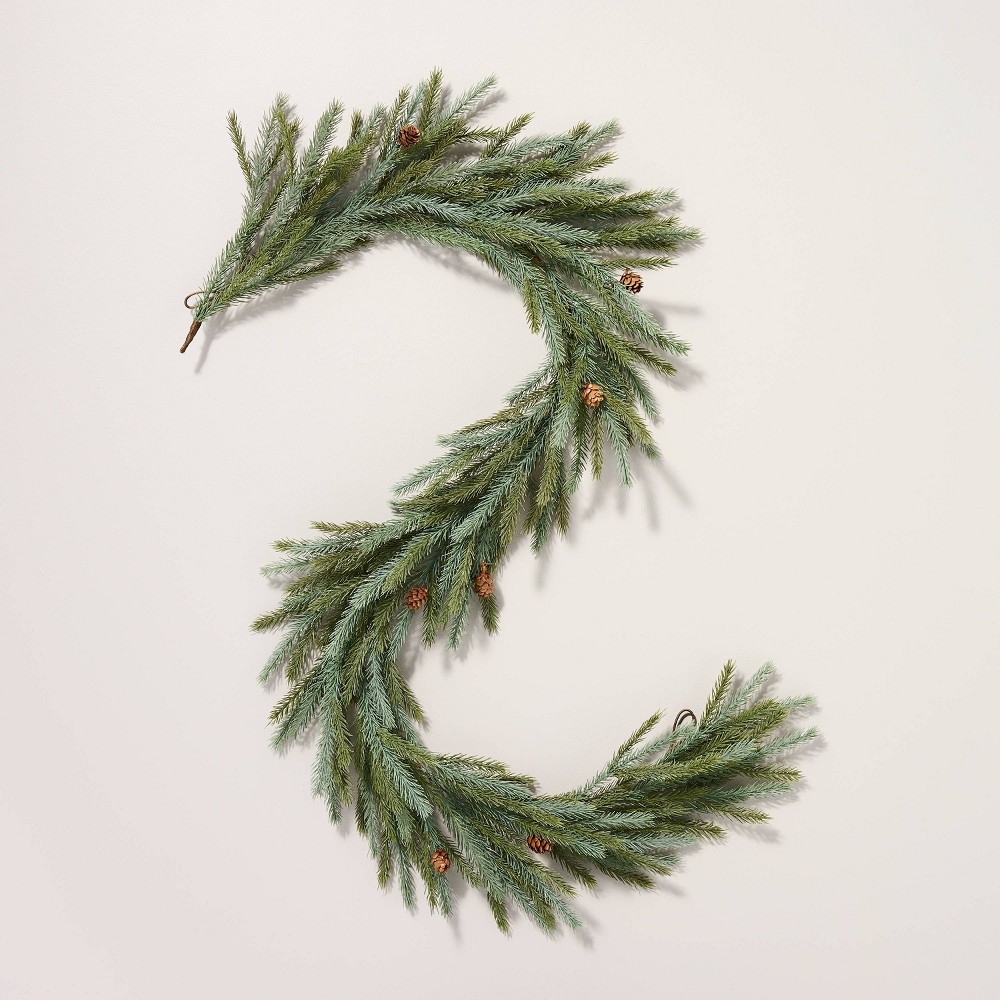 Faux Spruce Christmas Garland