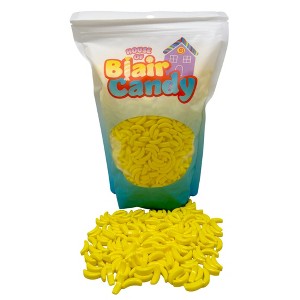 Blair Candy – Bananarama – Classic Banana-Shaped Hard Candy - Available in 1, 2, 3, and 5 Pound Resealable Bags - 1 of 4
