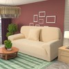 PiccoCasa Soft Stretch Chair Sofa Slipcovers with 1 Pc Cushion Cover - 3 of 4