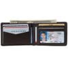 Alpine Swiss Men’s Delaney Slimfold RFID Safe Slim Bifold Wallet Smooth Leather Comes in Gift Box - 3 of 4