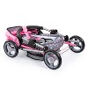 Bayer: Pram Cosy, Fairy Poka Dot Grey Pink - Includes Blanket+Pillow+Handbag, for Dolls Up to 18", Ages 3+ - 3 of 4