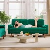 Lycvki 68" Velvet Love Seat Couches with Tufted Seat - 2 of 4
