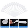 Unique Bargains Plastic Disposable Coffee Spices Short Handle Measuring Spoons 15 Pcs - 3 of 4