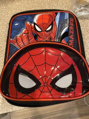 SPIDER-MAN-3 9.5 INSULATED LUNCHBOX LUNCH BAG WITH WATER BOTTLE