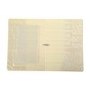 Unique Bargains Piano Style Passport Holder Black White 1 Pc - 2 of 4