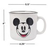 Silver Buffalo Disney Mickey Mouse 20 Ounce Ceramic Camper Mug - 3 of 4