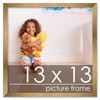 PosterPalooza | 13x13 Wood Frame with UV Acrylic, 6 Finishes: Black, White, Bronze, Silver, Wood, Mahogany - 2 of 4