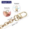 Unique Bargains Iron Flat Handbag DIY Accessories Purse Chain Straps 4 Pcs - 2 of 3