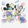 Women's Mickey & Friends Retro Minnie and Mickey Mouse T-Shirt - 2 of 4