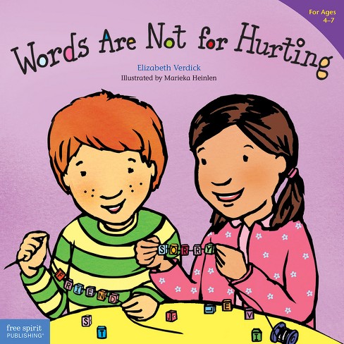 Words Are Not for Hurting - (Best Behavior) by Elizabeth Verdick - image 1 of 1